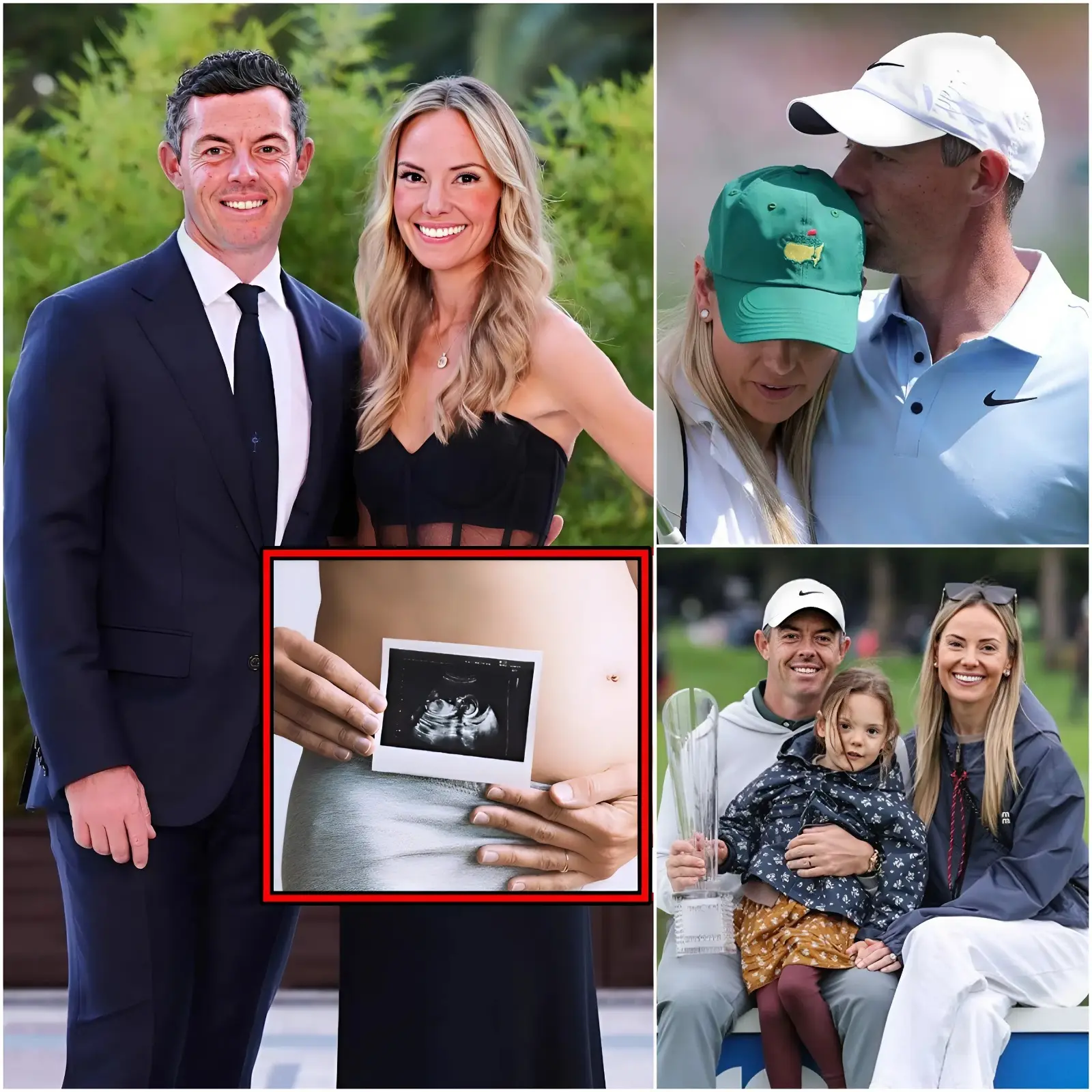 Cover Image for GOOD NEWS 🔴 Joy is spreading across the golf world as Rory McIlroy and his wife, Erica Stoll, have unexpectedly announced that they are expecting their second child — just days after McIlroy’s impressive victory! The Northern Irish golfer even revealed the baby’s gender and the name they’ve chosen, leaving fans around the world delighted and surprised.