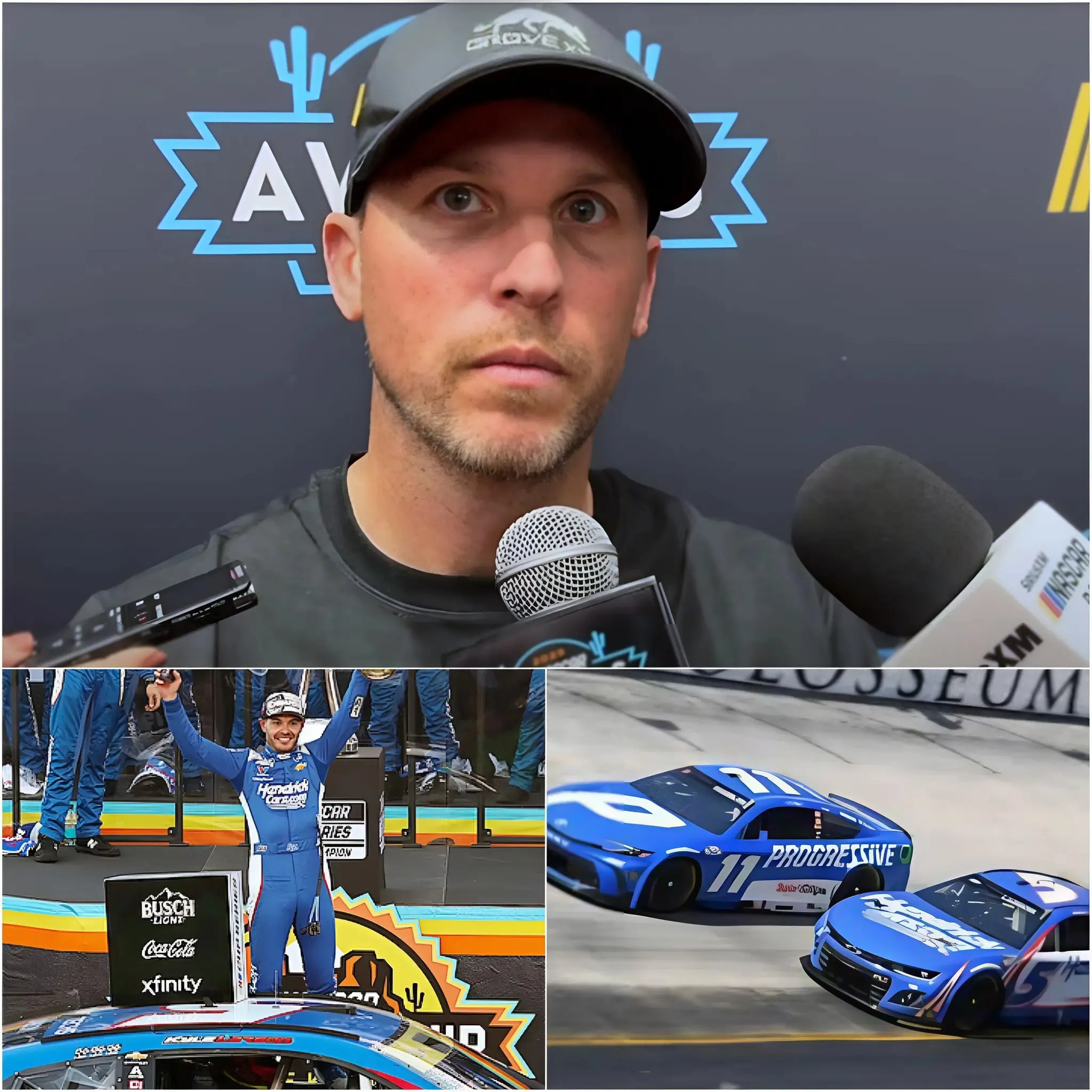 Cover Image for 🛑“NASCAR is no longer clean…” With that one sentence, Denny Hamlin ended his career — and exposed a darkness the sport had tried to hide for years. 👇