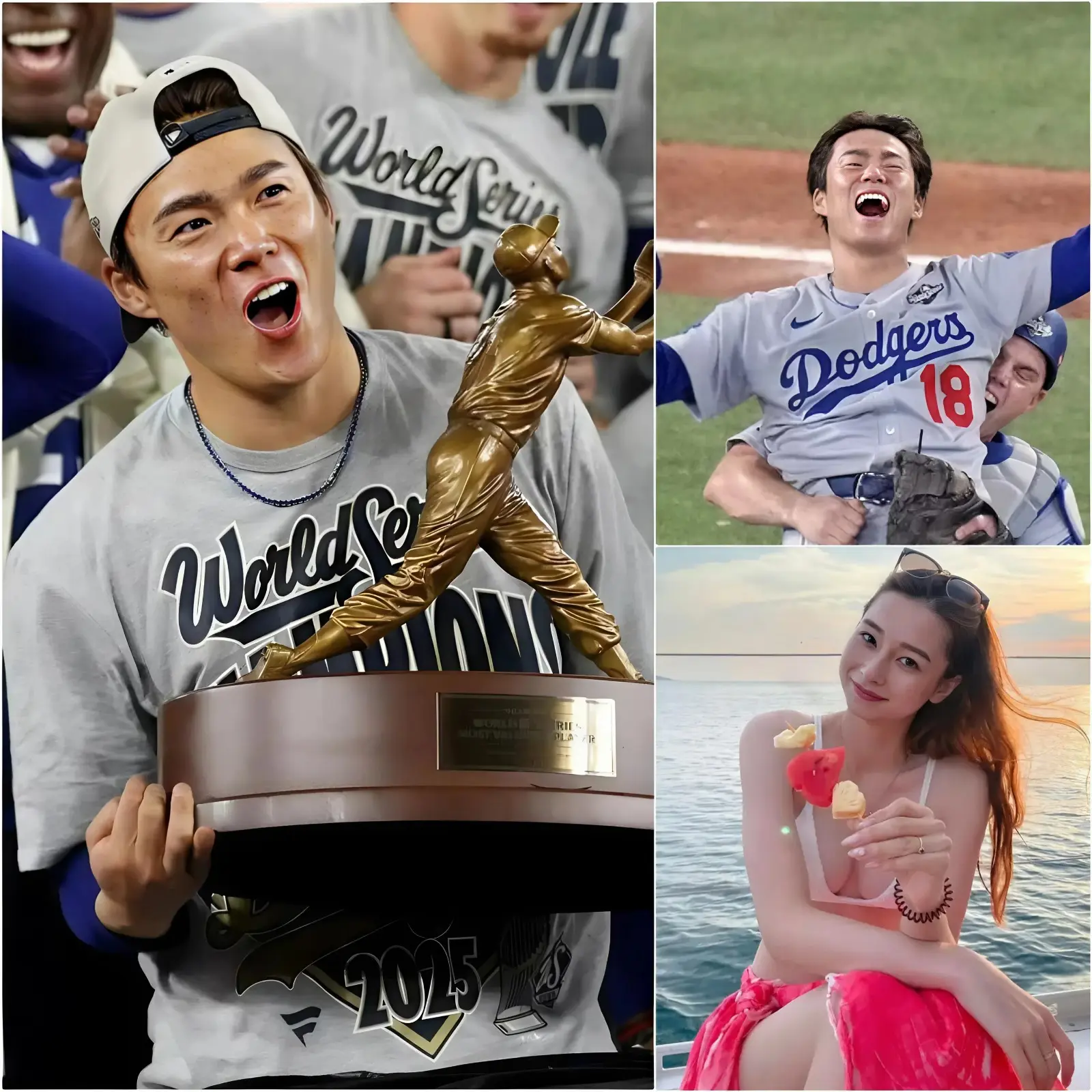 Cover Image for 📢 “GOOD NEWS” Yoshinobu Yamamoto has surprised everyone by announcing that he will get married at the end of this year to Niki Niwa. After his rumored girlfriend, Niki Niwa, shared some joyful news, he revealed the identity and name of their baby — named after a legend he deeply admires. Fans are overjoyed. See more details below 👇