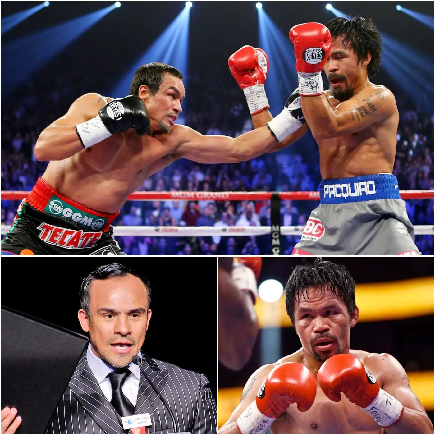 Cover Image for 😲 The shocking secret behind Márquez’s rejection of $150 MILLION: “There was no fifth fight because it was all about money. I already had my victory. Honor, self-respect and what we achieved are more important than any amount of money.” However, according to Pacquiao: “Márquez refused for another reason, and I know exactly what that reason was…” Read the full story in the comments below.👇👇